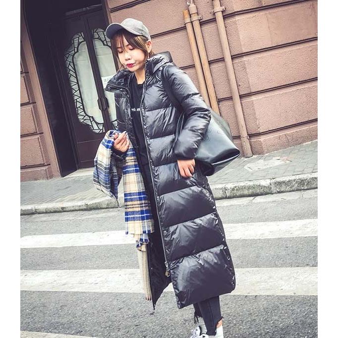 ダウンコート 超ロング 大きいサイズ ダウンジャケット ポケット