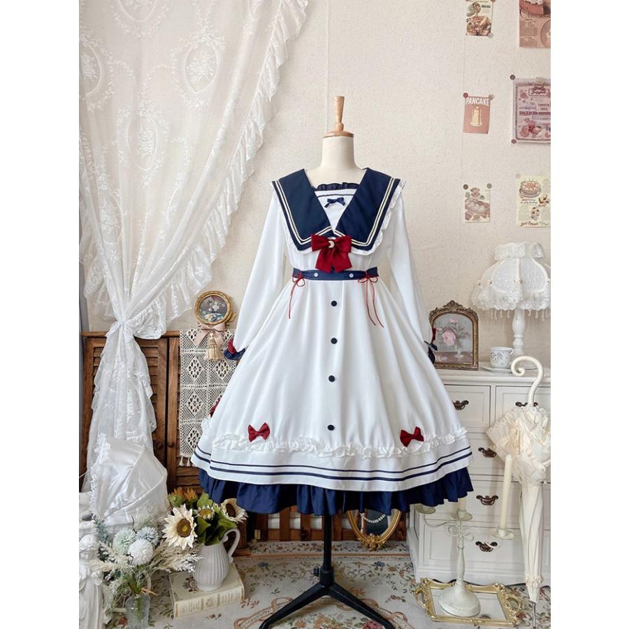 ワンピース レディース ロリータワンピース ロリィタ ゴスロリ Aライン