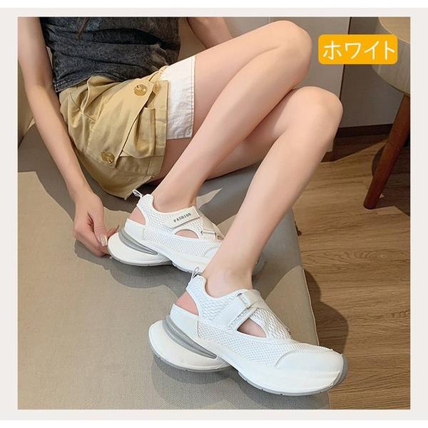 ホワイトオープントゥサンダル SMILE*5 SMILE MAKE-SHOES オープントゥサンダル ホワイト/レッド - メルカリ