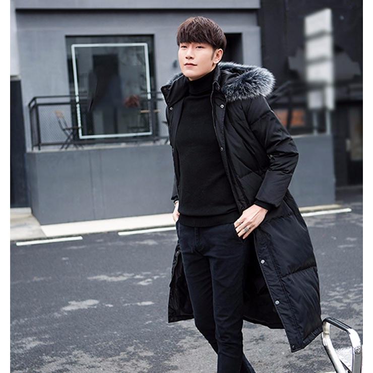 ダウンジャケット メンズ ロング メンズ 超ロング 防風 ロングダウンジャケット コート 90 ダウン 大きいサイズ 帽子付き アウター ロング Di0ze イツモストア 通販 Yahoo ショッピング