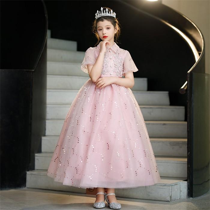 ドレス 発表会 結婚式 女の子 ピアノ発表会 120 130 140 150 160 170