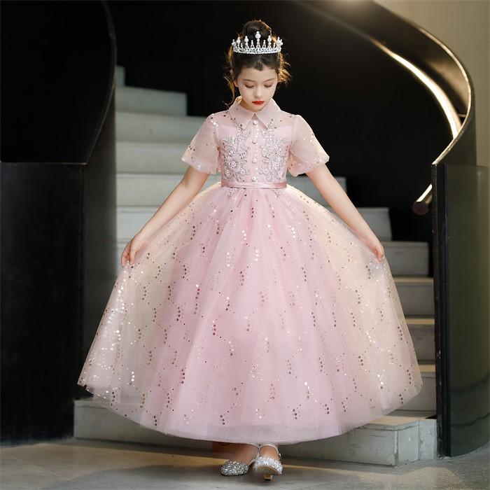 ドレス 発表会 結婚式 女の子 ピアノ発表会 120 130 140 150 160 170