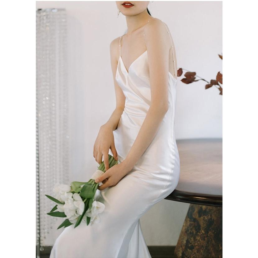 日本公式品 花嫁 ウェディングドレス ファスナー 白ドレス ワンピース 花嫁 結婚式 二次会 披露宴 前撮り 後撮り 撮影用 ビーチフォト 超大特価 Www Yalaphone Com