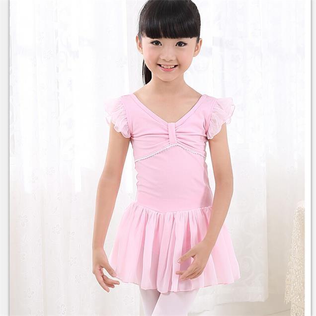 全4色 バレエ レオタード 子供ダンス衣装 女の子 子供 キッズ