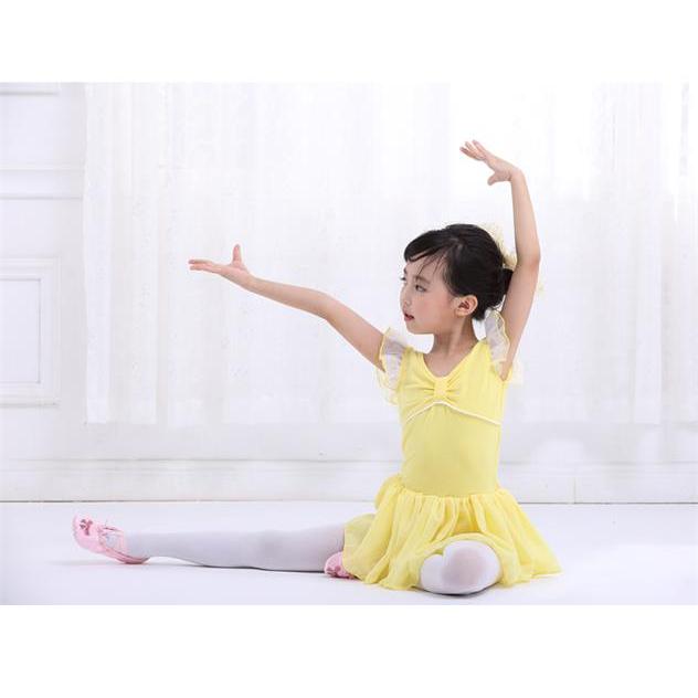 全4色 バレエ レオタード 子供ダンス衣装 女の子 子供 キッズ ジュニア