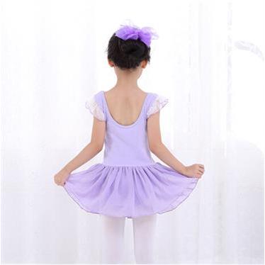 全4色 バレエ レオタード 子供ダンス衣装 女の子 子供 キッズ ジュニア