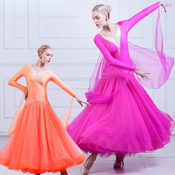 激安ブランド モダンドレス 社交ダンス 衣装 ワンピース 大きい裾 ワルツダンス ウェア ダンス服 スタンダード 大きいサイズ S M L Xl 2xl 3xl ラテンドレス ステージ衣装 全国組立設置無料 Www Ladislexia Net