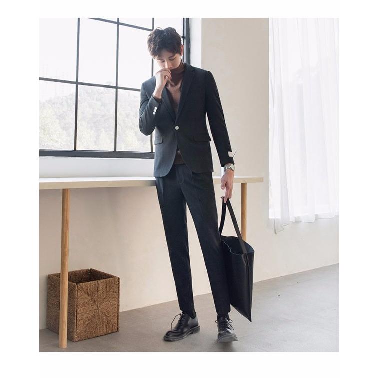 メンズスーツ ビジネススーツ スリム セットアップ メンズ おしゃれ 2