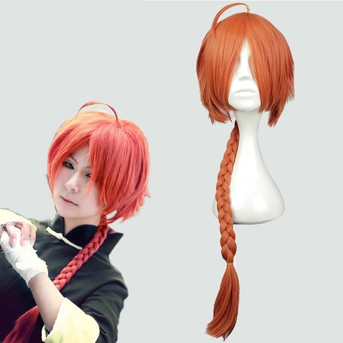 ウィッグ 神威 かむい 銀魂 ぎんたま 夜兎族 つけ毛 かつら wig