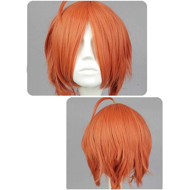 銀魂 神威 ウィッグ コスプレ 銀魂 神威 コスプレ ウィッグ 完成品 カットセット済み - メルカリ