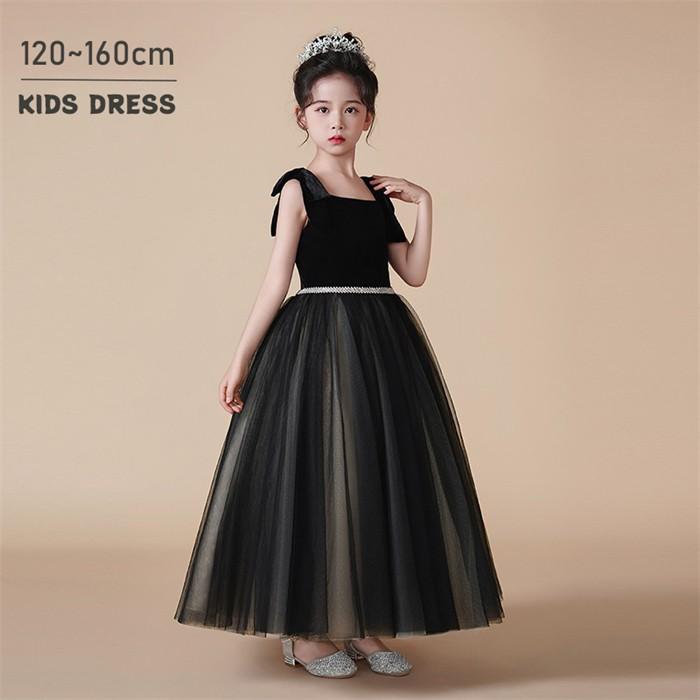 ドレス 発表会 結婚式 女の子 ピアノ発表会 120 130 140 150 160