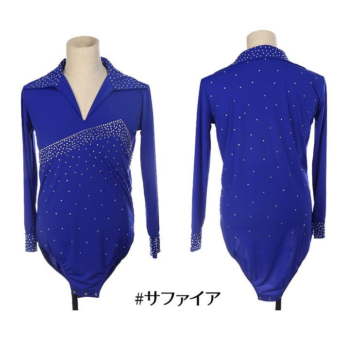 最終値下げ！ネイビー ビーズ装飾 ダンス、フィギュアスケート衣装