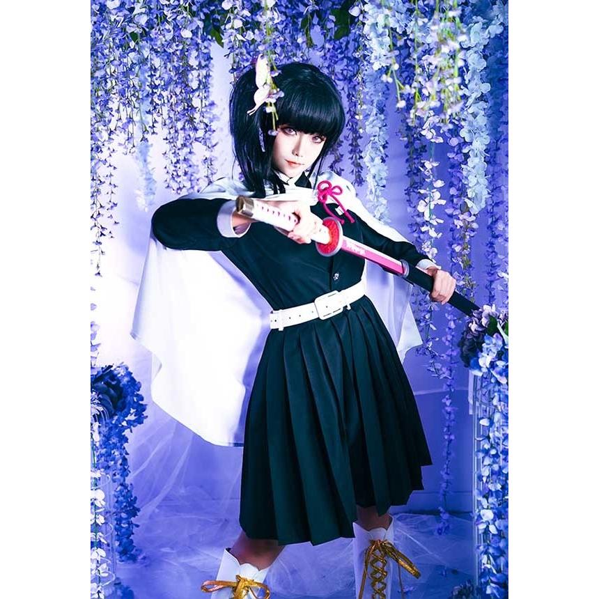 鬼滅の刃 栗花落カナヲ コスプレ衣装 仮装 鬼殺隊 隊服 イベント 鬼滅の刃 栗花落カナヲ コスプレ衣装 仮装 鬼殺隊 隊服 イベント