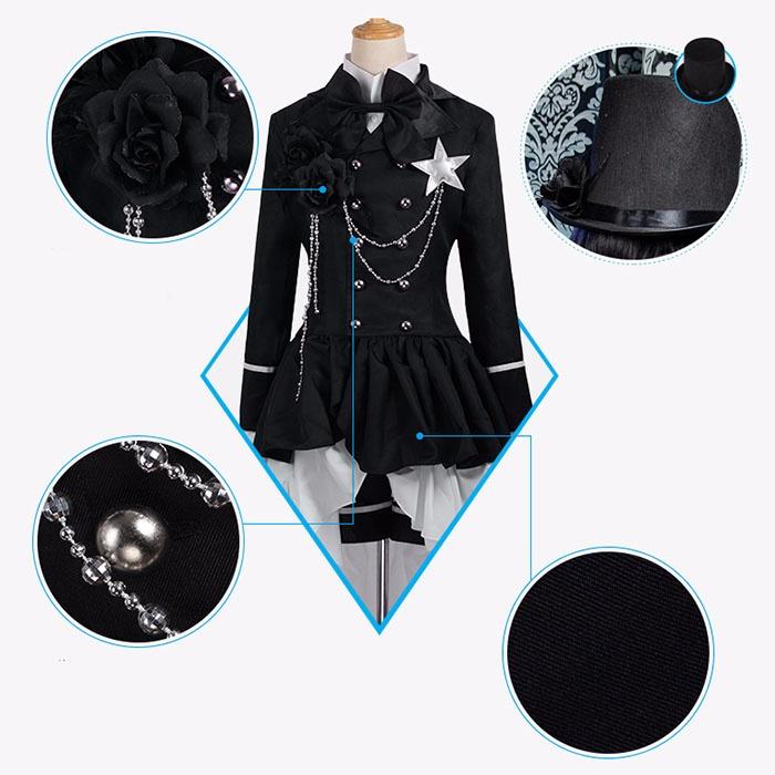 シエル コスプレ衣装 黒執事 豪華セット メンズ礼服 シエル