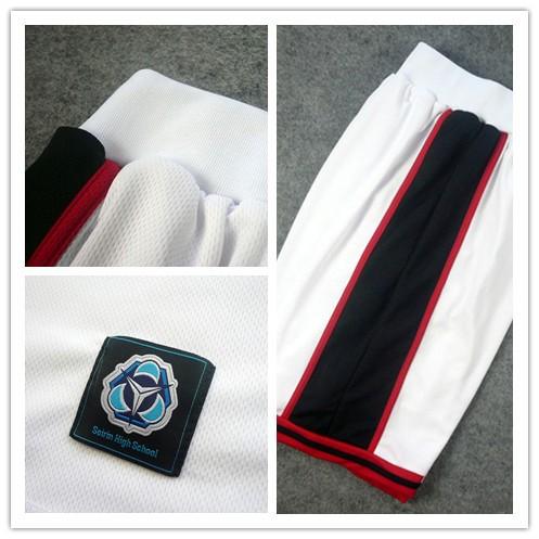 黒子のバスケ 黒子 11番 誠凛高校 ユニフォーム 2点セット バスケ部 隊