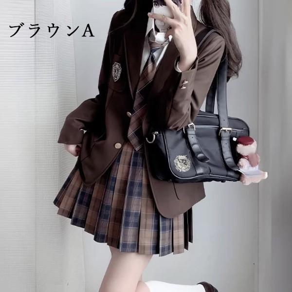 卒業式 スーツ 女の子 4点セット 制服風 ブレザー ジャケット スカート