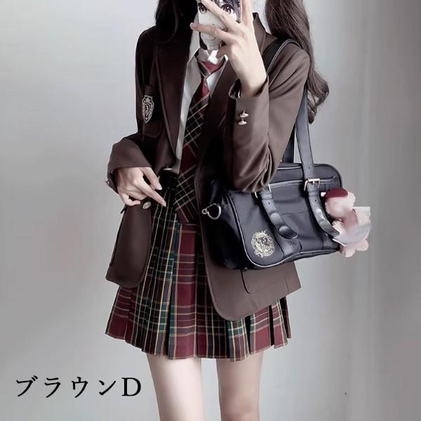 小学生卒業式　ジャケット・スカート・シャツ・ネクタイ4点セット　160サイズ 卒業式 スーツ 女の子 4点セット 制服風 ブレザー ジャケット スカート