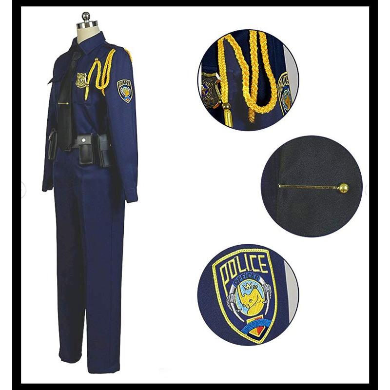 ディズニー ニック・ワイルド警官コスプレ衣装 フルセット ディズニー ズートピア ジュディ・ホップス ニック