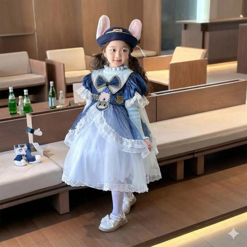 ワンピース ディズニー ズートピア ジュディ・ホップス風 子供 余興