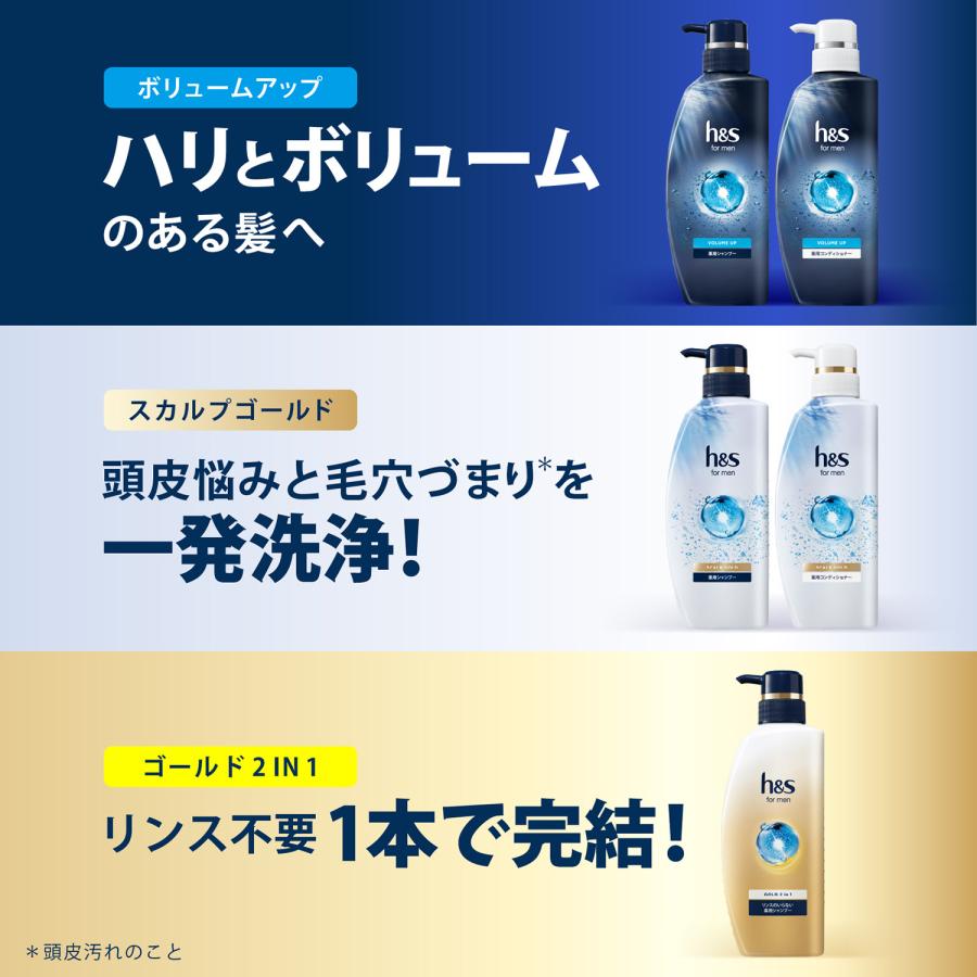 h&s for men ゴールド2in1シャンプーつめかえ : itsumo mart - 通販