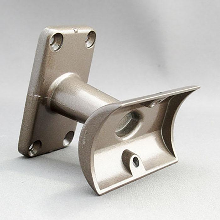 45mm 笠木取り付け 手すり 金具 ブラケット 45Ф カラー：ブロンズ