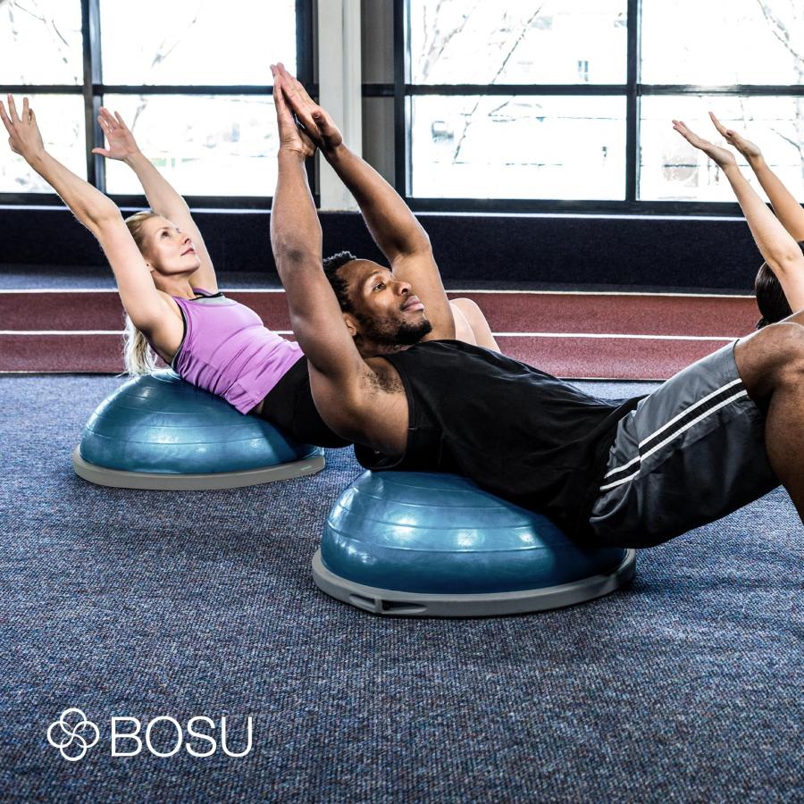BOSU(ボス) バランストレーナー プロ 直径65cm 耐荷重136kg 商業向け 日本語説明の画像
