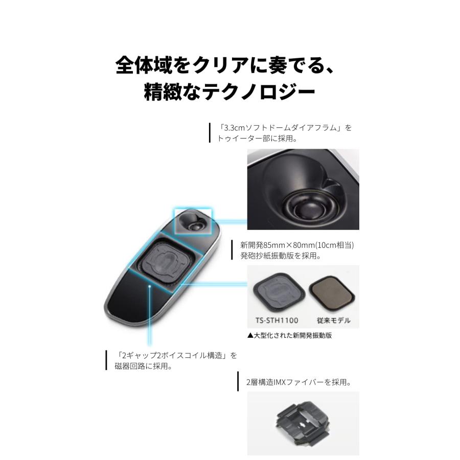 パイオ ニア カロッツェリア 2ウェイサテライトスピーカー TS-STH1100