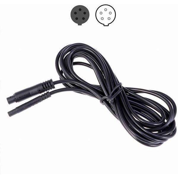 ドライブレコーダー 延長ケーブル リアビューカメラ延長ケーブル 24v/12v 5ピン 4M バックカメラに専用 防水 防震 (ブラック) カーナビ カーエレクトロニクス|itsutsu-boshi|02