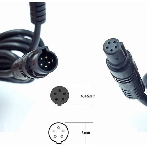 ドライブレコーダー 延長ケーブル リアビューカメラ延長ケーブル 24v/12v 5ピン 4M バックカメラに専用 防水 防震 (ブラック) カーナビ カーエレクトロニクス|itsutsu-boshi|03