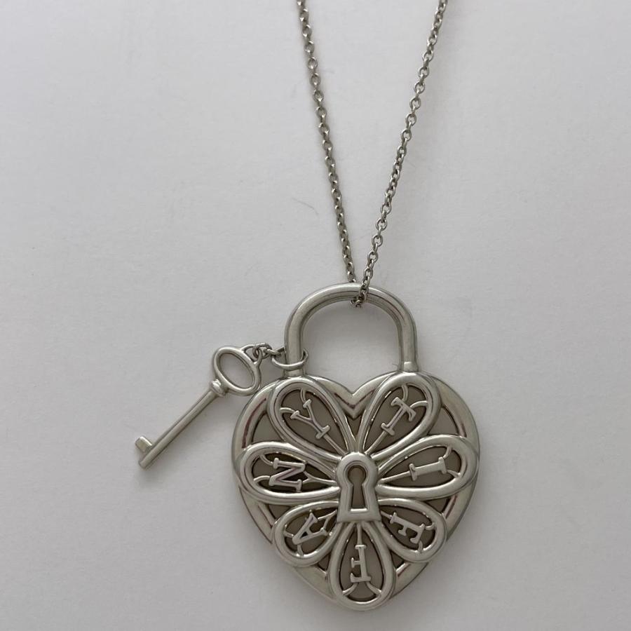中古AB/使用感小 TIFFANY&Co. ティファニー シルバー925 ネックレス 