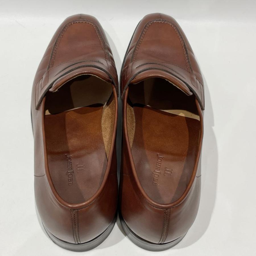 中古AB/使用感小 John Lobb ジョンロブ ローファー サイズ7EE JP25.5cm程度 ミスティカーフ ASHLEY アシュレイ メンズ ブラウン   20457868｜itsyoursbyapre｜03