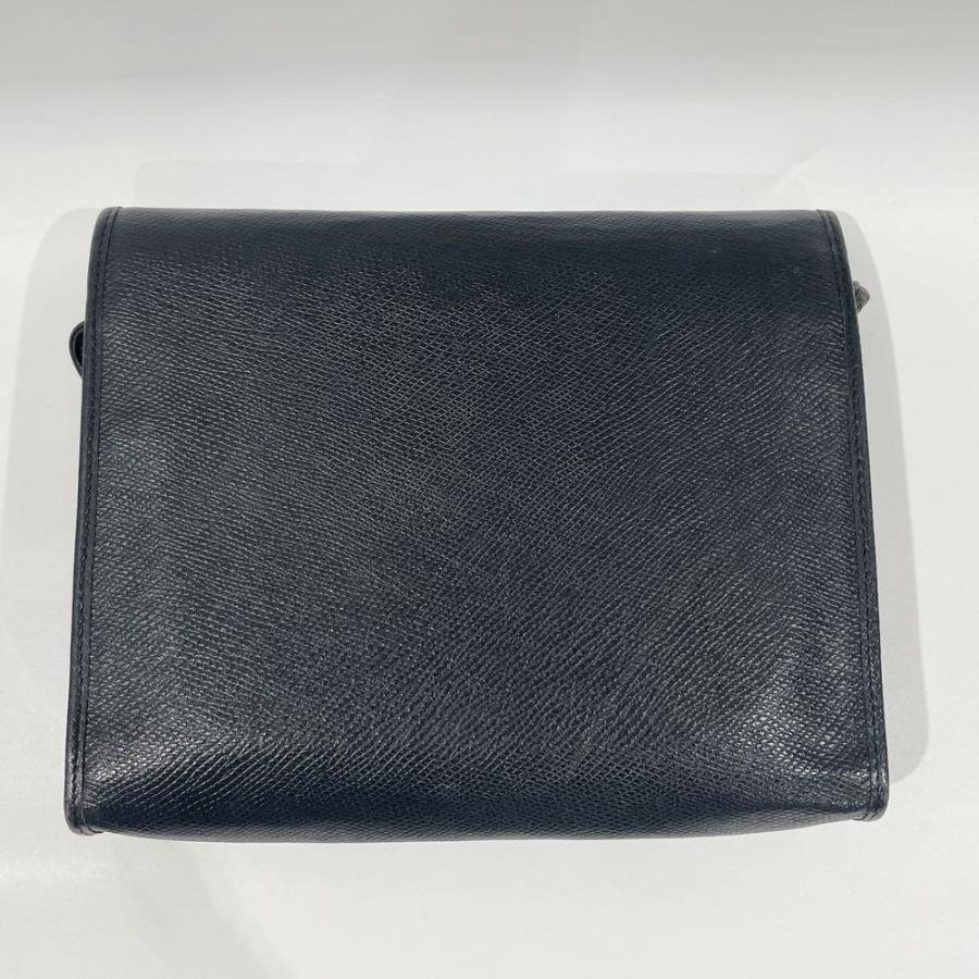 中古B/標準 YVES SAINT LAURENT イヴ・サンローラン ショルダーバッグ YSL ロゴプレート ヴィンテージ 斜め掛け レディース   20460909｜itsyoursbyapre｜02