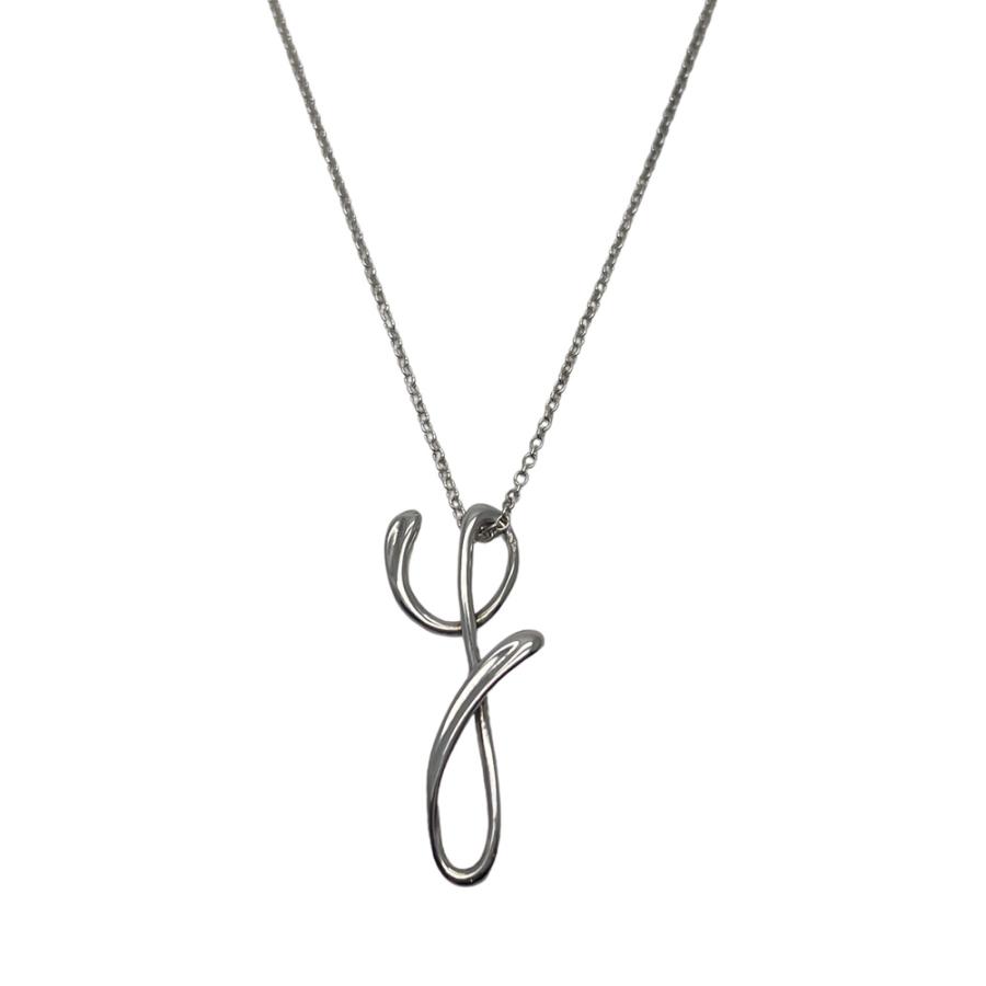 中古AB/使用感小 TIFFANY&Co. ティファニー シルバー925 ネックレス 