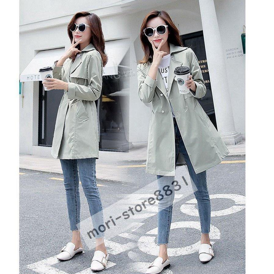 トレンチコート ジャケット コート 春 レディース スプリングコート チェスターコート ショート丈 ゆったり カジュアル 体型カバー アウター 大きいサイズ 秋服 ふるさと割