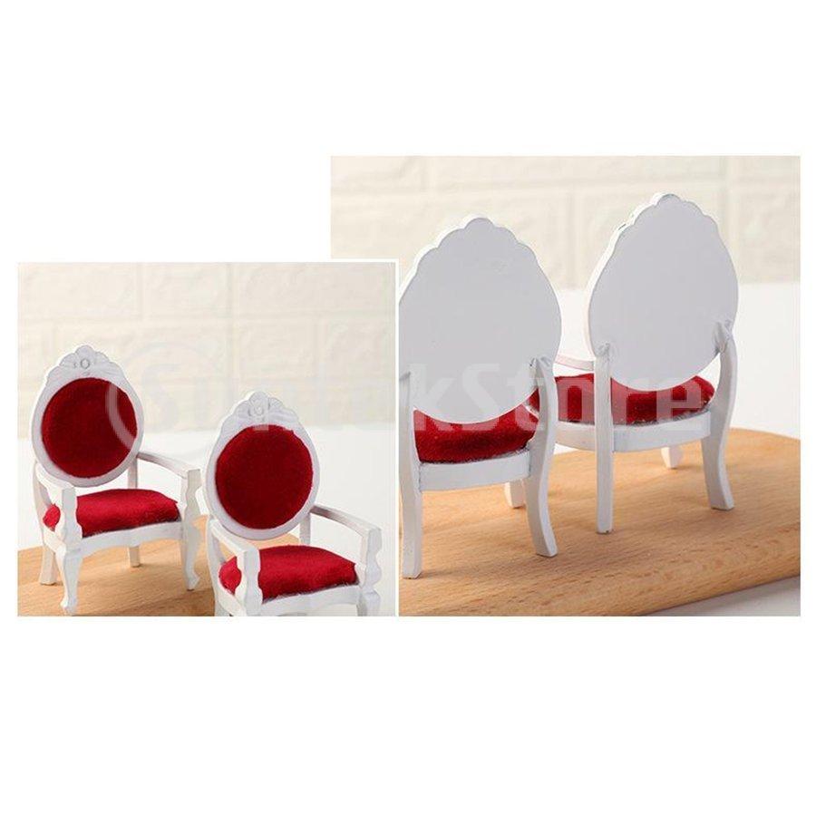 1/12ドール家具 ミニチュア アームチェア 木製 椅子モデル 12インチフィギュア用 人形家具 全2色 【在庫僅少】