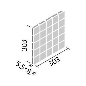 LIXIL エコカラットプラス パールマスクII 60角ネット張り ECP