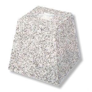 束石（白） 御影石 本磨き 4.5寸 1.5号 : ITU LIXILアウトレット