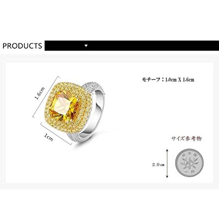 IUHA【ヴィクトリア】 リング S925シルバー キュービックジルコニア 金属アレルギーと変色防止_3