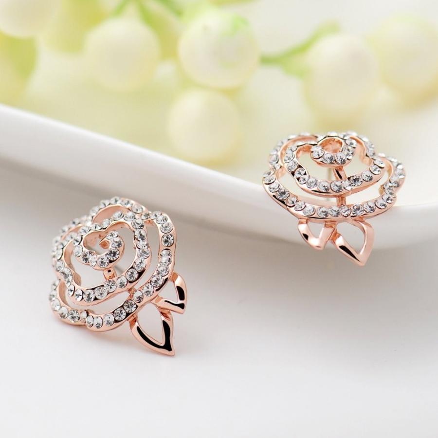 IUHA 18Kゴールドメッキ Piaget Roseピアジェ ローズ風バラ IUHA 18Kゴールドメッキ Piaget Roseピアジェ ローズ風バラ