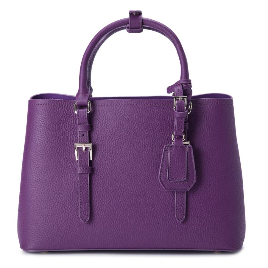 イタリア産最高級天然牛革 持ち手調整可 ベルトデザイン トートバッグ