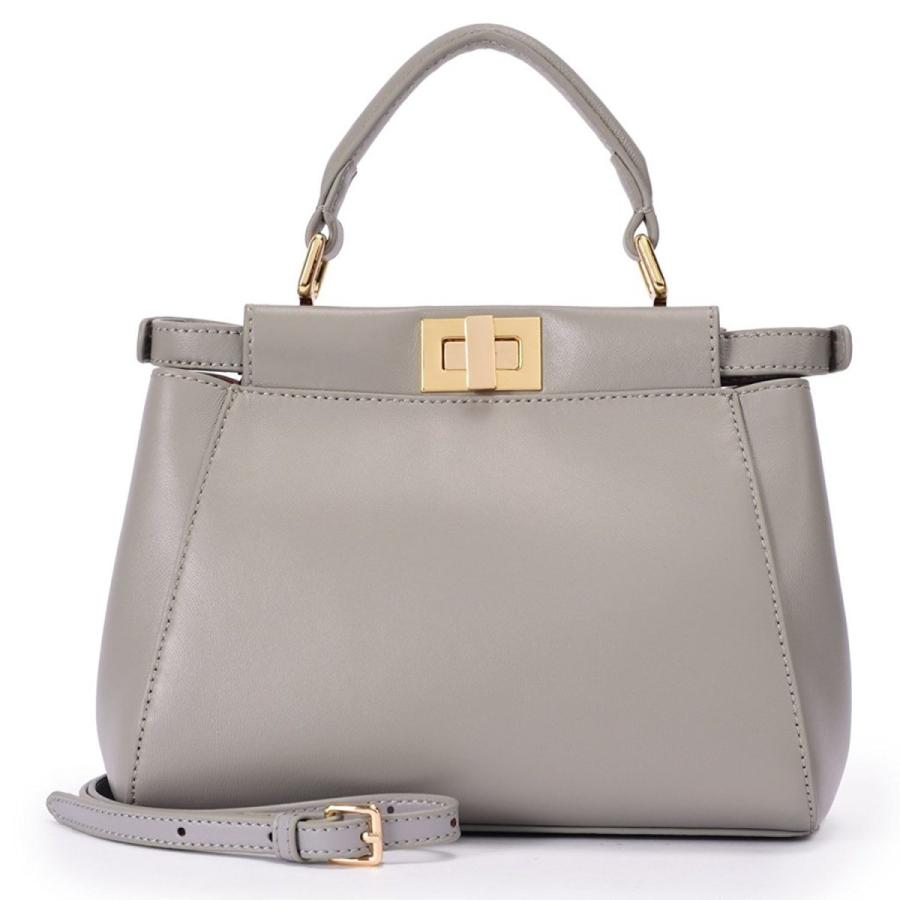 訳アリ品】IUHA 本革 羊革 ピーカブー（S）バッグ シップスキン 2way 