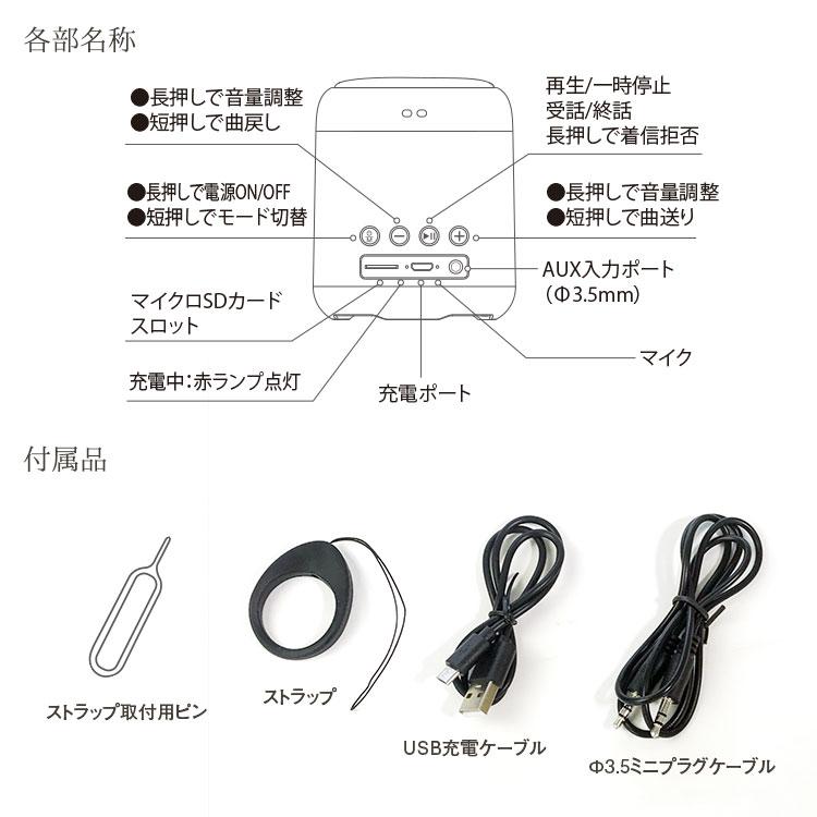 744円 22モデル Bluetooth 5 0 スピーカー 小型スピーカー ブルートゥーススピーカー ワイヤレススピーカー Ipx5 防水スピーカー