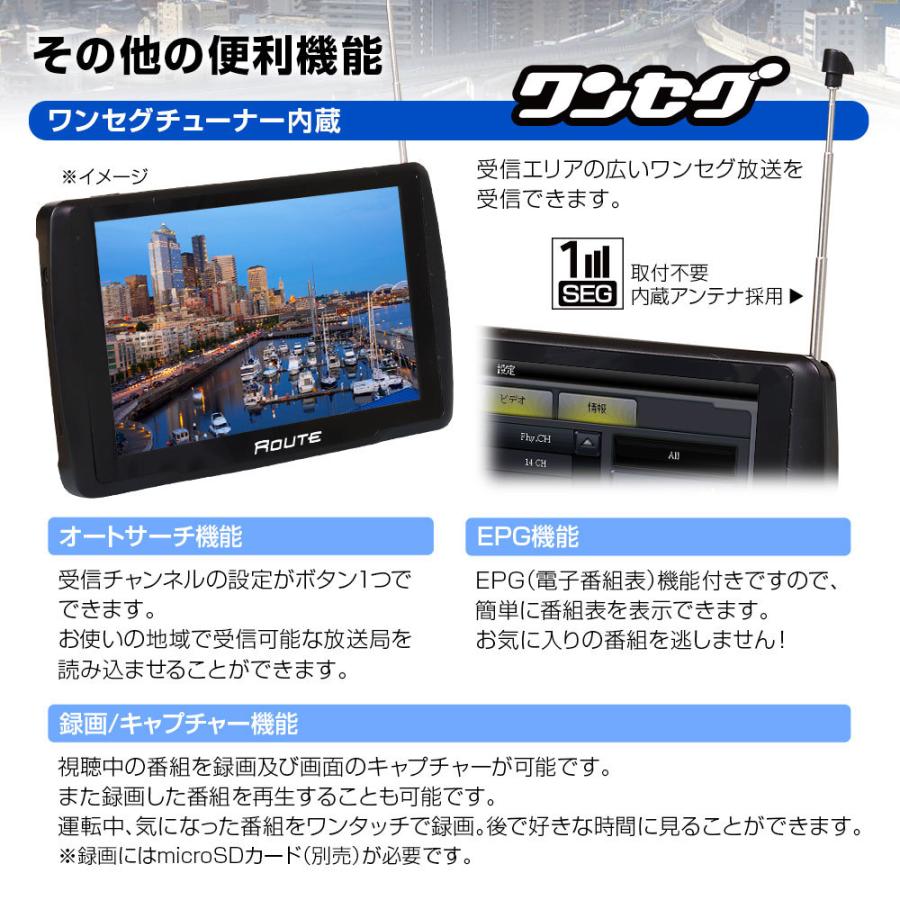 バイク用 ポータブルナビ 5インチ カーナビ 年 春版 地図搭載 ワンセグ Tv オービス Nシステム 速度取締 Nv A012 Set2 I V Base 通販 Yahoo ショッピング