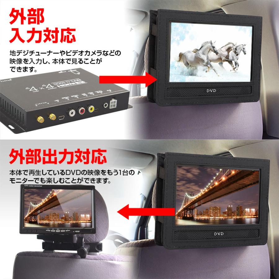 高価値 家庭用 シガー 後部座席 ヘッドレスト 車載 Cprm対応 一体型 9インチ ポータブルdvdプレーヤー 車載もできる9インチポータブル Dvdプレーヤー Acアダプター Usb Sd Cd Dvd ブルーレイ Dvdレコーダー Www Solidarite Numerique Fr