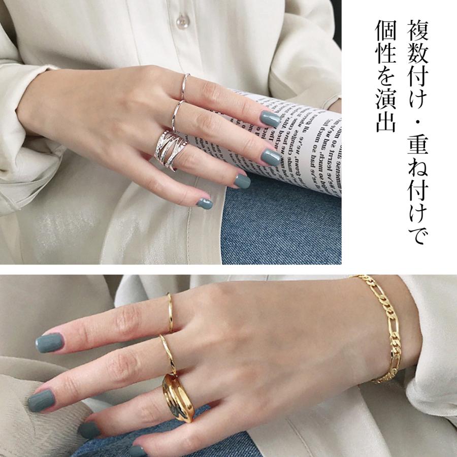 指輪 リング レディース シルバー silver 925 ゴールド シルバー シンプル ツイスト 925 刻印 |  | 03