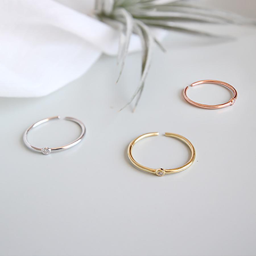 指輪 リング レディース シルバー ピンクゴールド ゴールド silver 925 キュービック ジルコニア 刻印 |  | 01