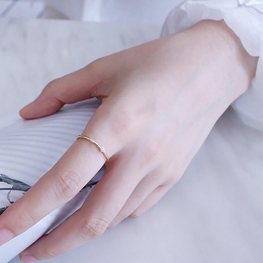 指輪 リング レディース シルバー ピンクゴールド ゴールド silver 925 キュービック ジルコニア 刻印 |  | 04