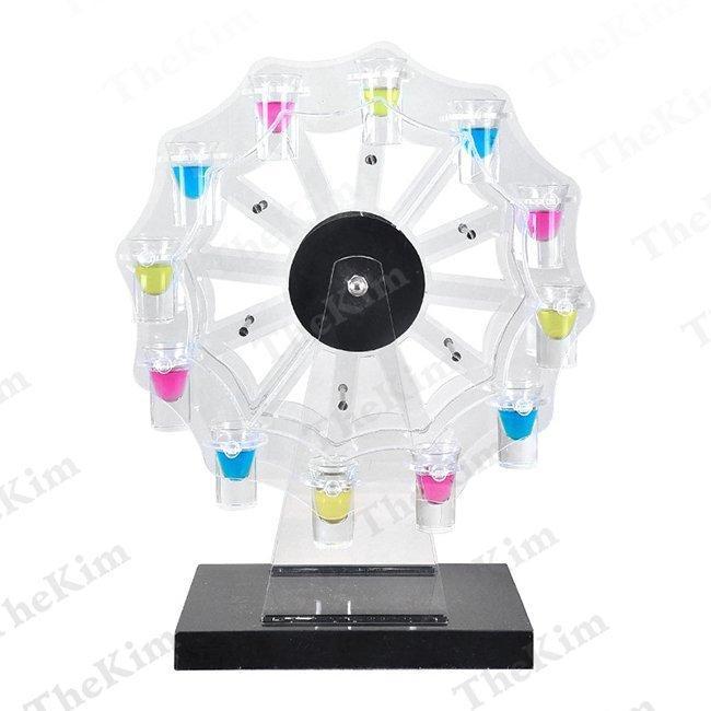 テキーラ観覧車 LED酒ボトルの表示棚 カクテルグラスホルダー アイス