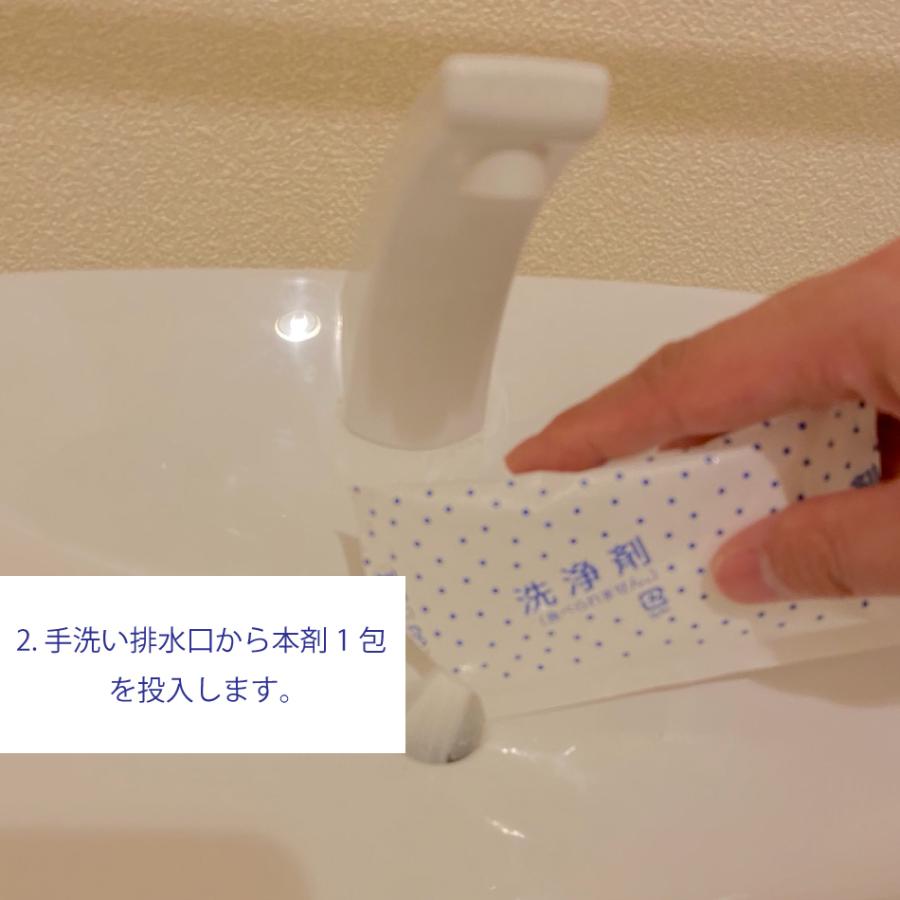 トイレタンク洗浄剤10包入 日本製 送料無料 トイレタンク洗浄剤　35g×10袋 35g×10包入　トイレタンク掃除 トイレ掃除 トイレ便器掃除  掃除｜ivory-mp2｜05