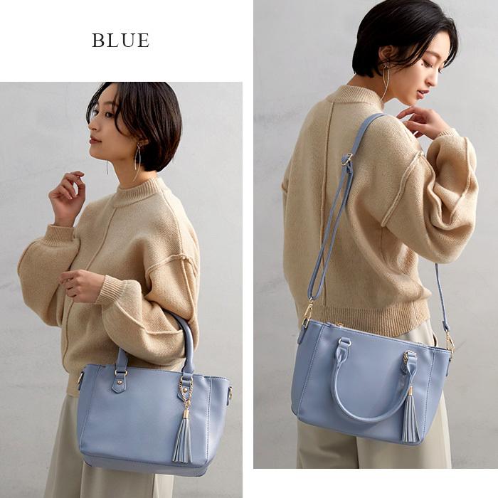 ショルダーバッグ バッグ レディース フェルメ 2way ハンドバッグ B5 トート タッセル フリンジ 通学 通勤 鞄 メール便不可 送料無料 Bg Mb Happy急便 レディース店 通販 Yahoo ショッピング